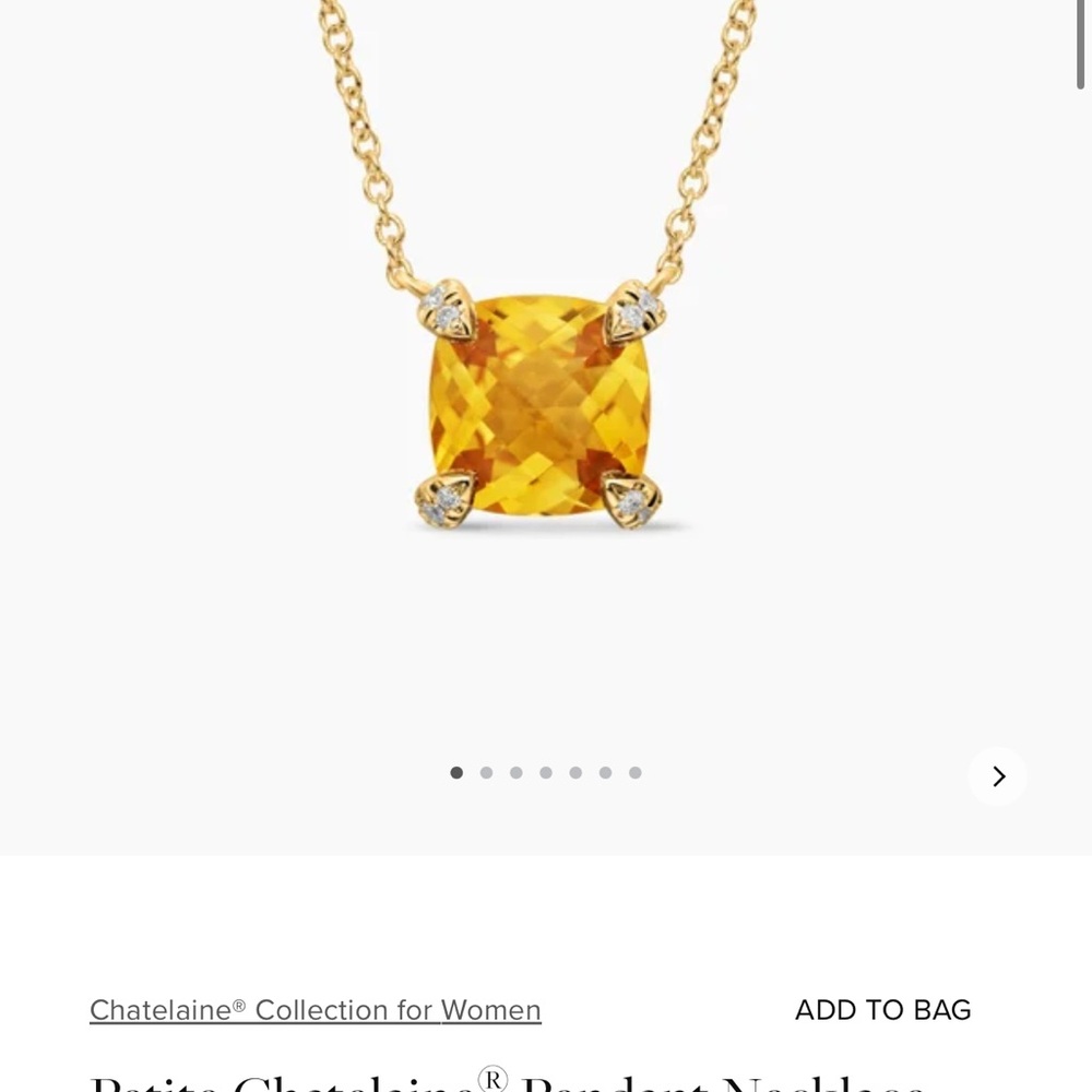 Gold Pendant Necklace